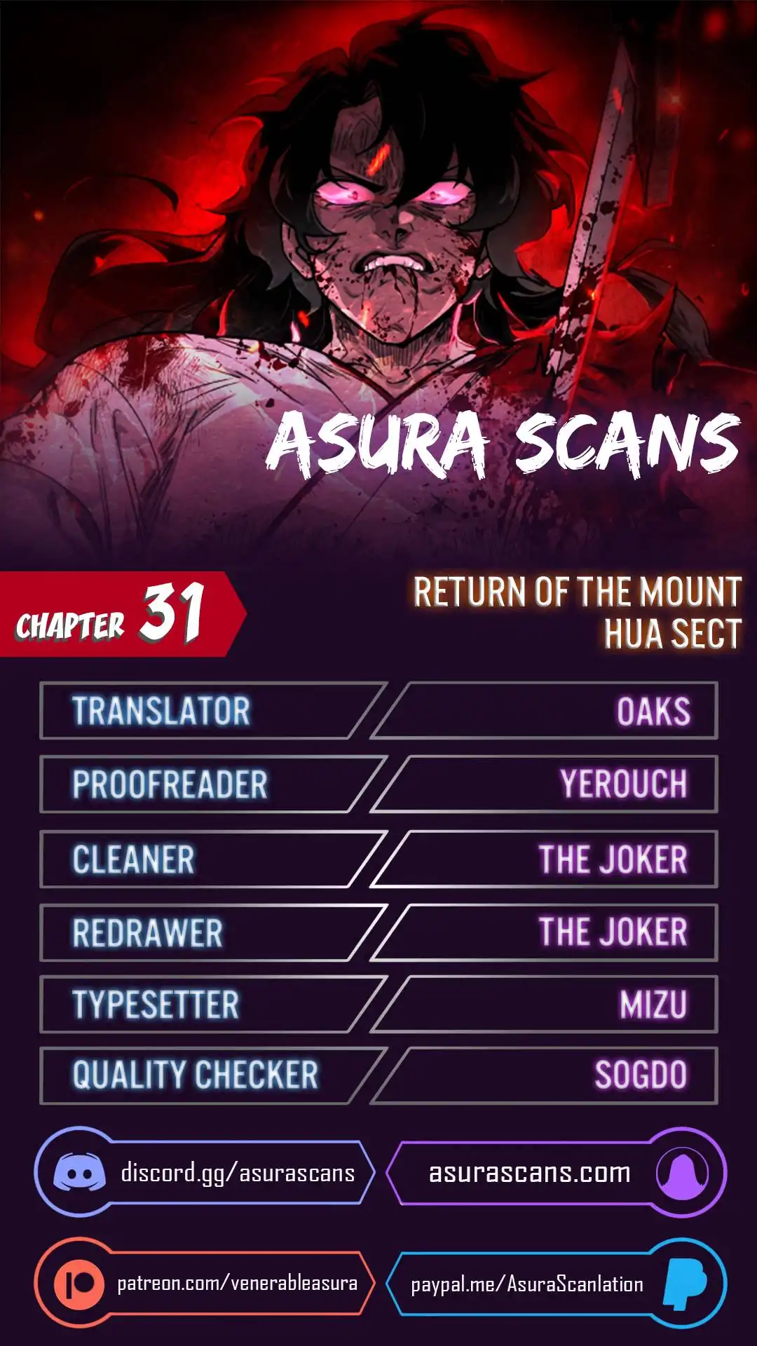 Return of the Mount Hua Sect Chapter 31 1